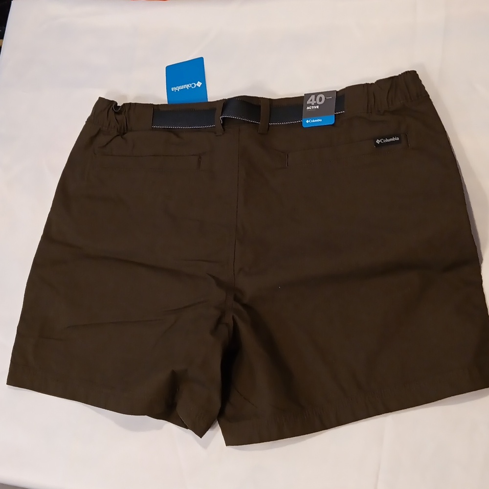 Columbia Mens shorts| Mens Sz 40W| outdoor, casual, wallowa belted short NWT - Picture 3 of 11
